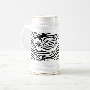Chope À Bière Vapin de bière blanche noire