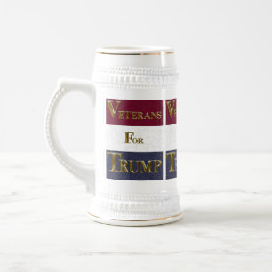 CHOPE À BIÈRE VÉTÉRANS POUR TRUMP