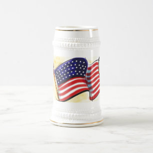 Chope À Bière Vieux verre en céramique Stein