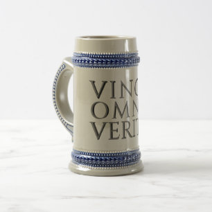 Chope À Bière VINCIT OMNIA VERITAS - Chope de bière légère