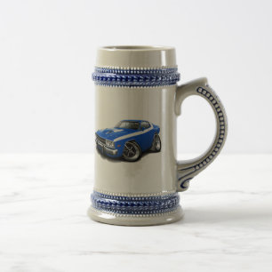 Chope À Bière Voiture 1973-74 Bleu-Blanche de Roadrunner