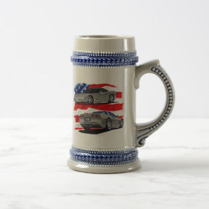 Chope À Bière Voiture 1999-04 de gris de Corvette