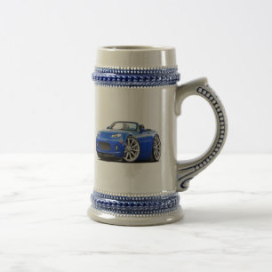 Chope À Bière Voiture 2006-08 de bleu de Miata