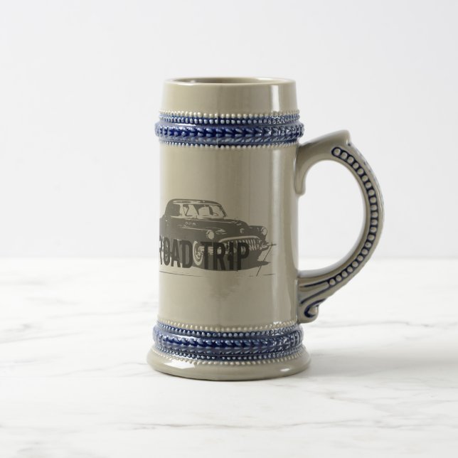 Chope À Bière Voiture Vintage Voyage (Droite)