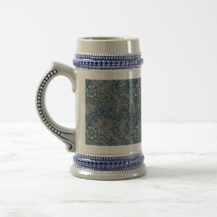 Chope À Bière William Morris Vintage Blue Floral
