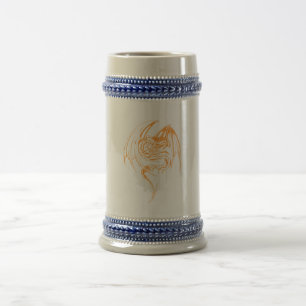 Chope À Bière Wyvern Dragon Sont Des Créatures Mythiques Imagina