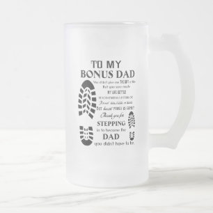 Chope Givrée À Mon Bonus Papa, Cadeau Fête des pères, Cadeau Po