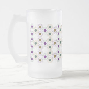 Chope Givrée À petits pois (or/vert/violet)