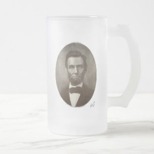 Chope Givrée Abe Lincoln Président américain Vintage Portrait