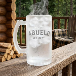 Chope Givrée Abuelo Année de Création Typographie Varsity Perso