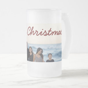Chope Givrée ajoutez votre photo texte joyeux noël vacances