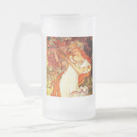 Alphonse Mucha Printemps Art Nouveau