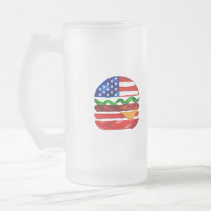 Chope Givrée America Burger (Peinture Blanche No. 1)