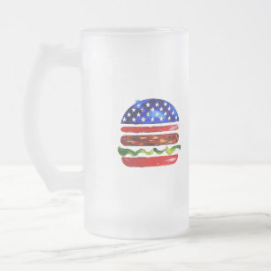 Chope Givrée America Burger (Peinture Blanche No. 5)