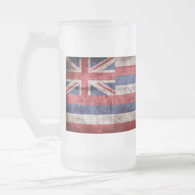 Chope Givrée Ancien drapeau hawaïen ; (Gauche)