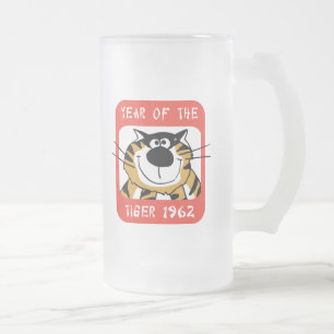 Chope Givrée Année chinoise du cadeau 1962 de tigre