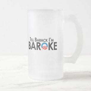 Chope Givrée Anti-Obama - dites Barack Im Baroke