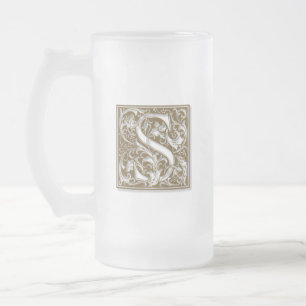 Chope Givrée Antique S Monogramme