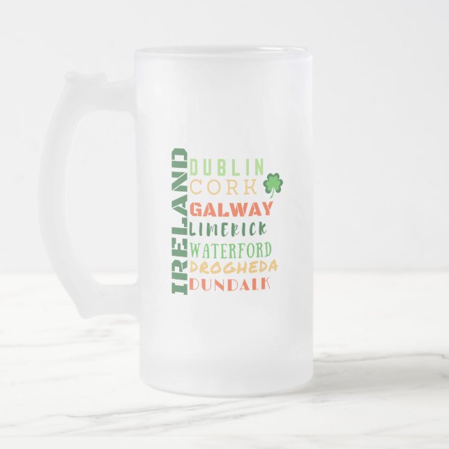 Chope Givrée Art de métro des villes irlandaises (Gauche)