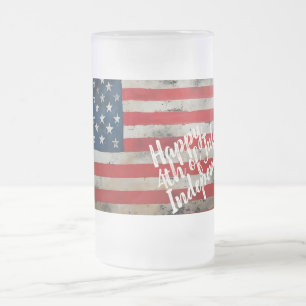 Chope Givrée Art patriotique du 4 juillet jour de l'indépendanc