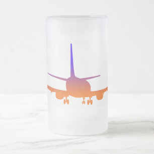 Chope Givrée Atterrissage de l'aéronef Gelé 16 oz de verre givr