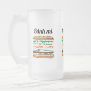Chope Givrée Baguette vietnamienne de pain français de sandwich