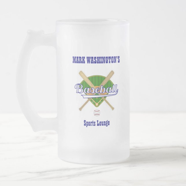 Chope Givrée Baseball Team Player Sports Lounge Soda (Gauche)