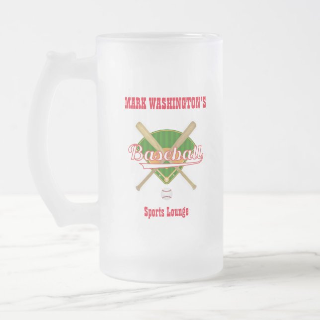 Chope Givrée Baseball Team Player Sports Lounge Soda (Gauche)