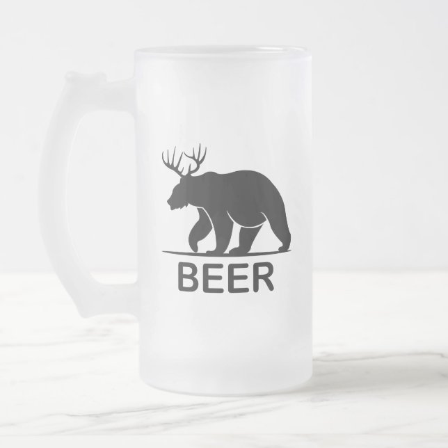 Chope Givrée Bear Deer Beer (Gauche)