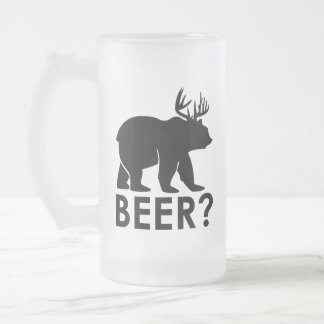 Chope Givrée Bear Deer Beer