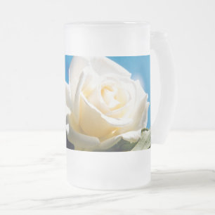 Chope Givrée Beauté de Rose blanche