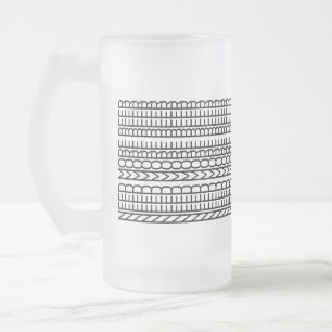 Chope Givrée Besoin de plus Bière répétée Funny Line Motifs d'a