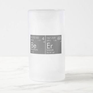 Chope Givrée Bière chimique
