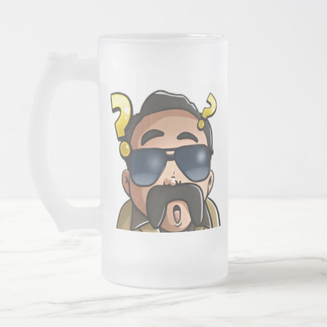 Chope Givrée Bière de coton congelée (Gauche)