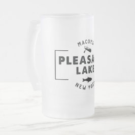 Chope Givrée Bière givrée par 16oz agréable de lac beaucoup