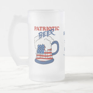 Chope Givrée Bière patriotique