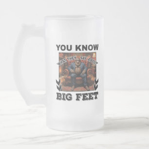 Chope Givrée Bigfoot Feet Joke