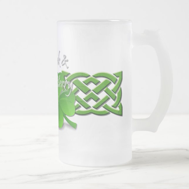 Chope Givrée Boire et être joyeux Jour de la Saint Patrick irla (Droit)