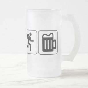 Chope Givrée Boisson de course de vélo de bain