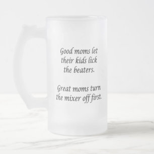 Chope Givrée Bon Moms Laisser Lick Beaters Grand Moms Mixer Off