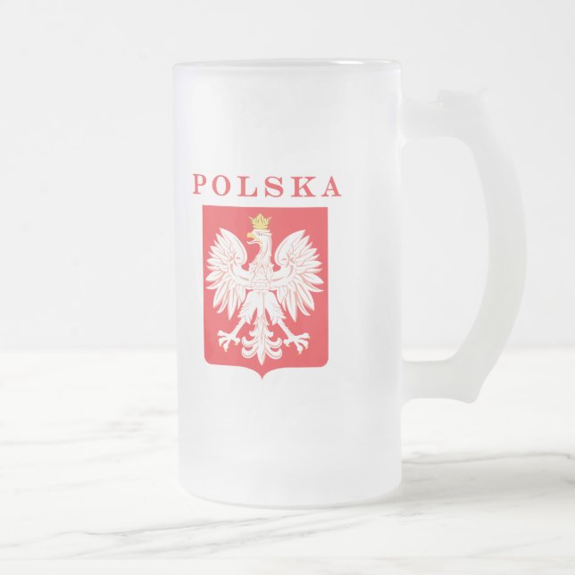 Chope Givrée Bouclier de rouge de Polska Eagle (Droit)