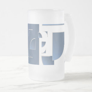 Chope Givrée brique bleue cassée