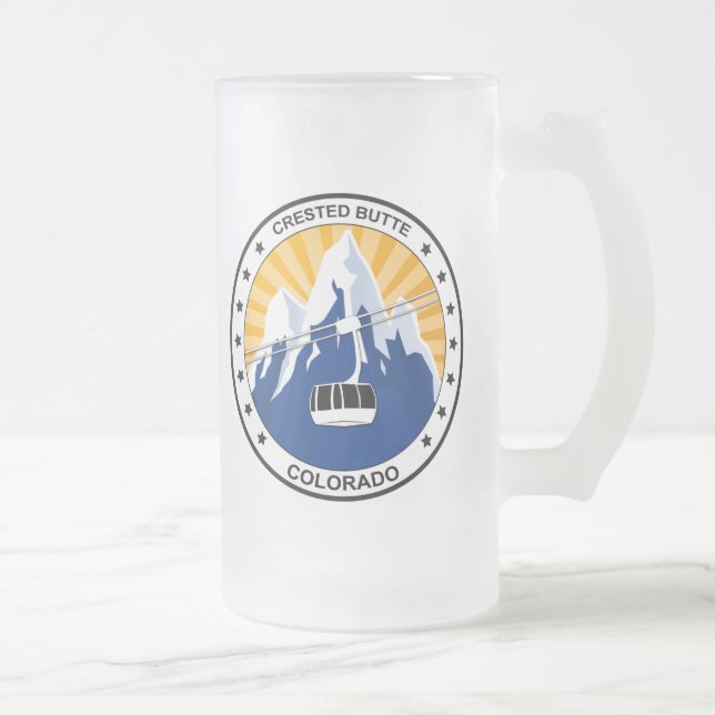 Chope Givrée Butte crêtée le Colorado (Droit)