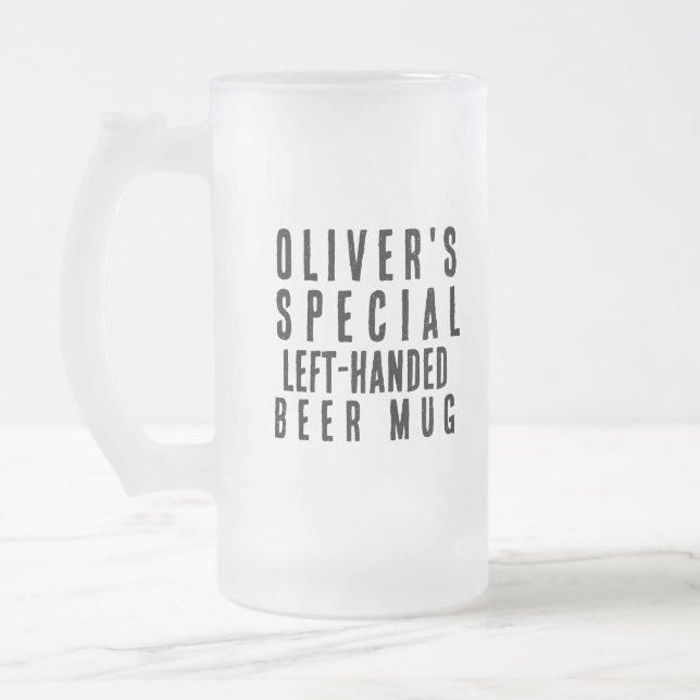 Chope Givrée Cadeau de nouveauté à main gauche drôle (Gauche)