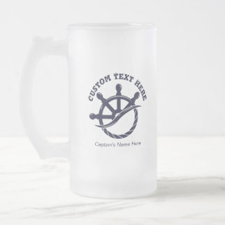 Chope Givrée Cadeau nautique de bateau de capitaine personnalis