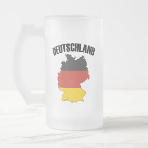 Chope Givrée Carte Deutschland - Drapeau allemand - Allemagne V