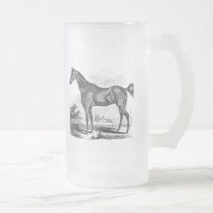Chope Givrée Cavalier vintage de cheval de pur sang