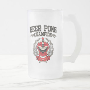 Chope Givrée Champion de puanteur de bière