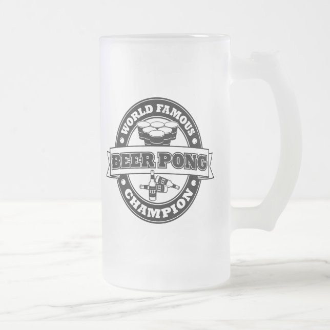 Chope Givrée Champion de puanteur de bière (Droit)