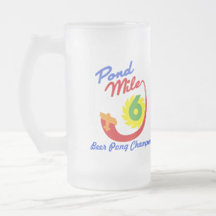 Chope Givrée Champion Stein d'étang de bière de mille d'étan